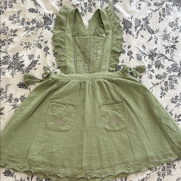 green emerald velvet dress Misha Women's Vida Satin Maxi Dress - Juniper Green main image 0